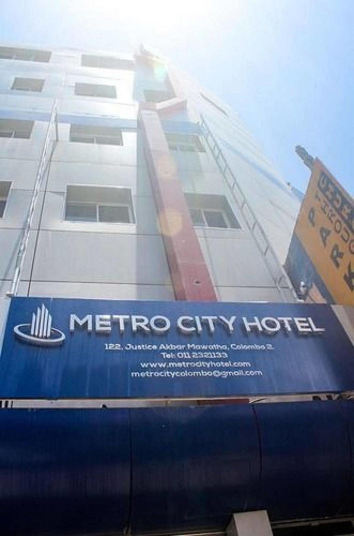 Metro City Hotel Colombo Ngoại thất bức ảnh